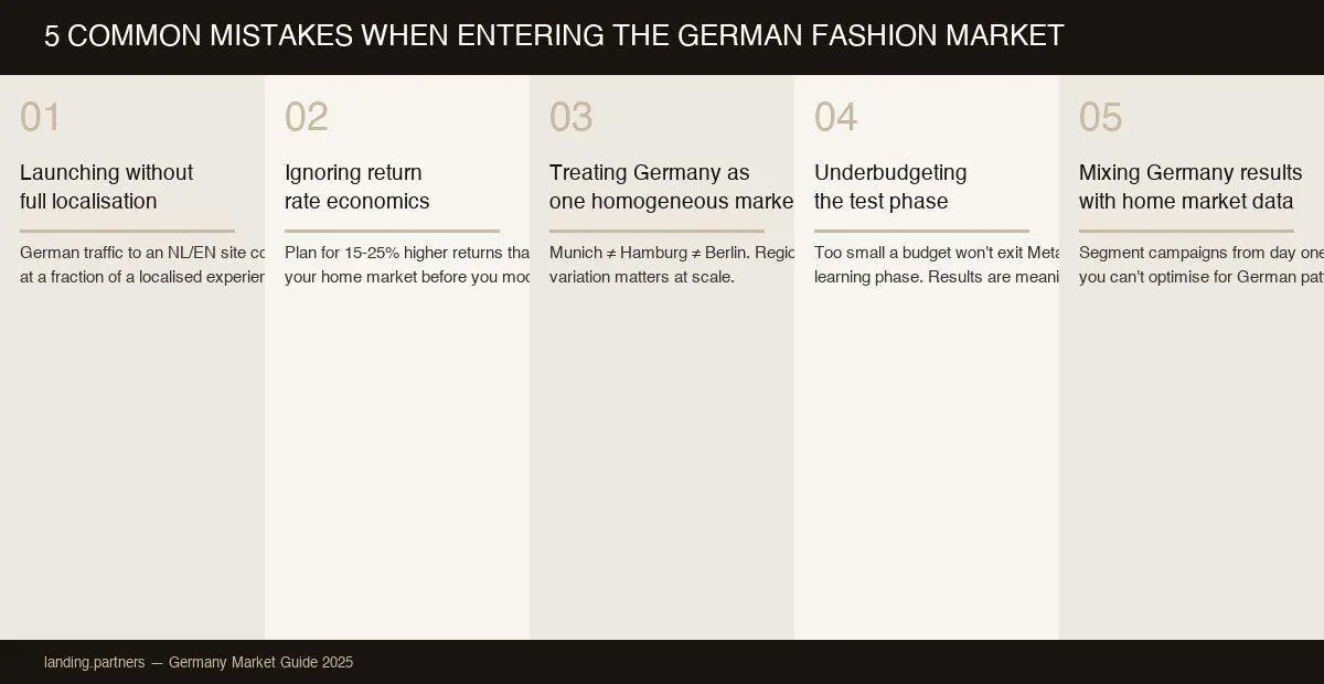 germany fashion infographic