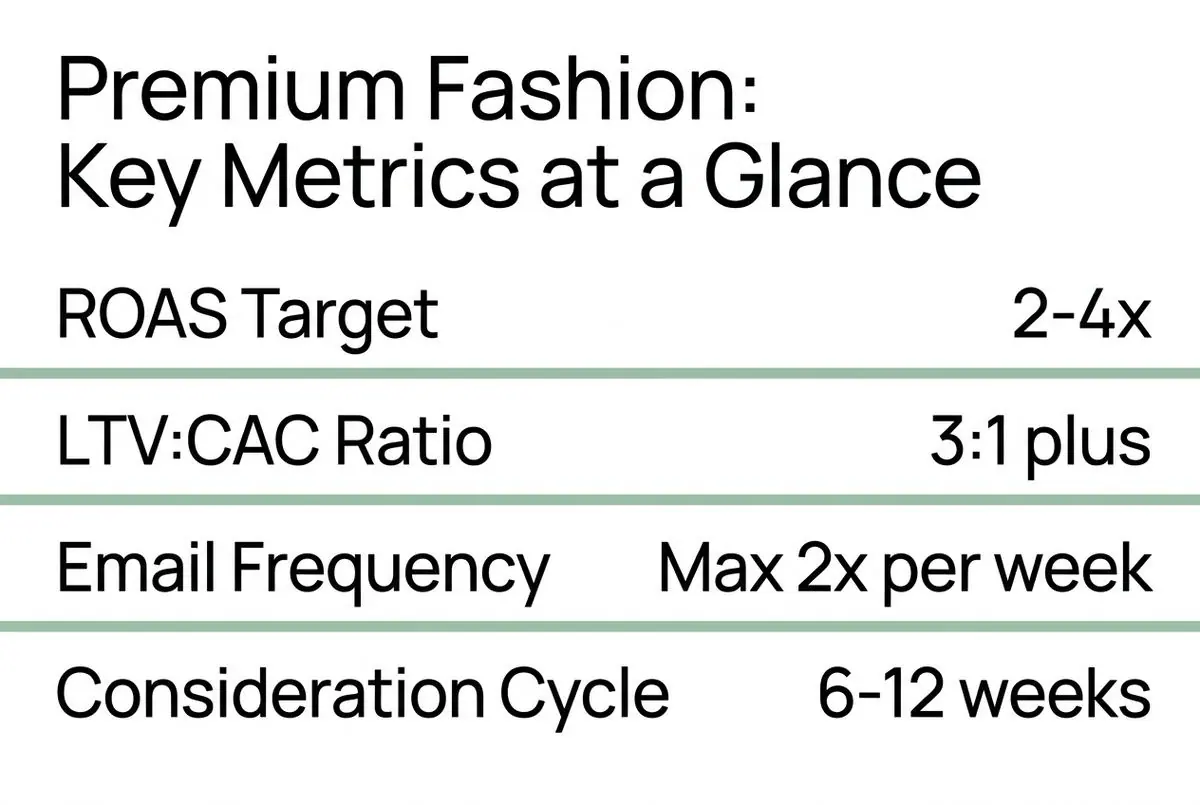 luxury premium fashion infographic