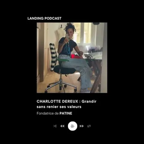 Cover of the episode: CHARLOTTE DEREUX - PATINE : grandir sans renier ses valeurs