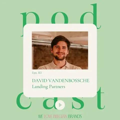 Cover of the episode: David Vandenbossche van LANDING PARTNERS - NL - Over online groei, adverteren, e-mailmarketing, do's & don'ts in e-commerce