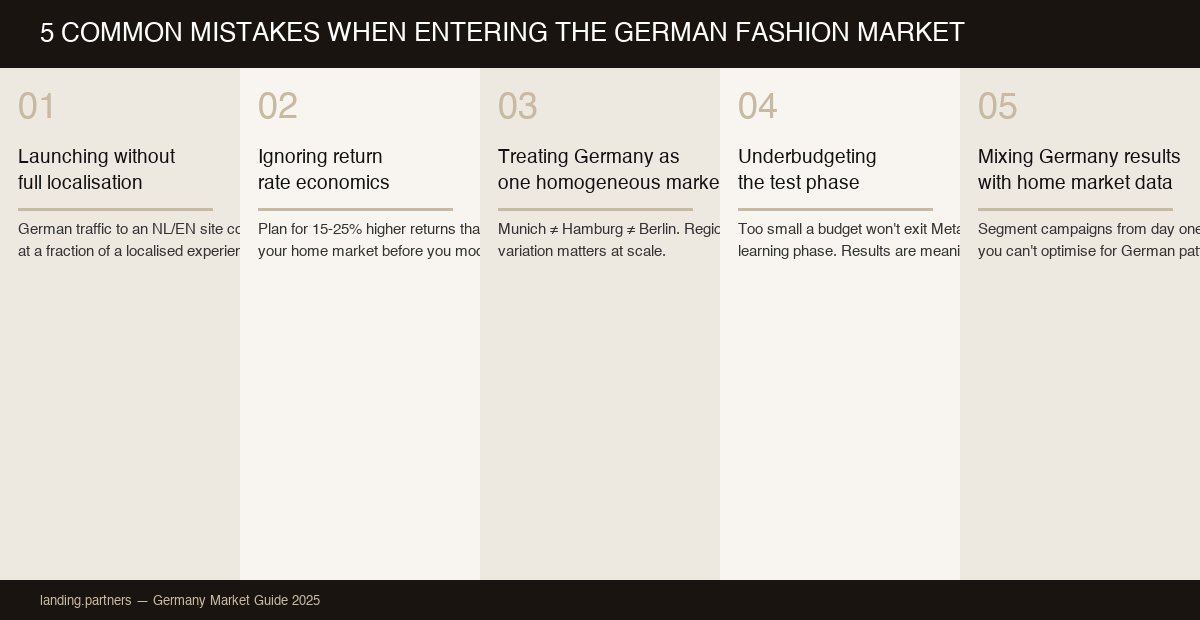 germany fashion infographic